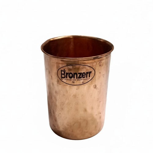 400ml Hand-Hammered Pure Copper Tumbler / Stemless Wine Glass | Moscow Mule Mug