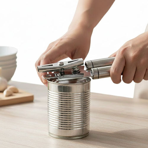 Shengya Manual Can Opener | Heavy-Duty Stainless Steel Side Cut Tin Opener