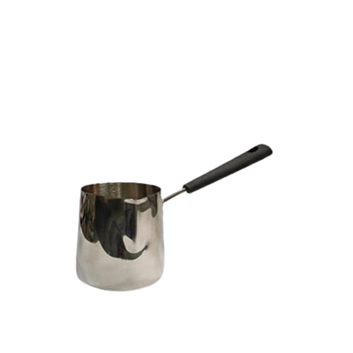 Polished Stainless Steel Saucepan / Milk Pot with Ergonomic Handle