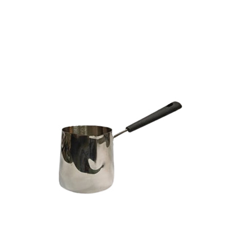 Polished Stainless Steel Saucepan / Milk Pot with Ergonomic Handle