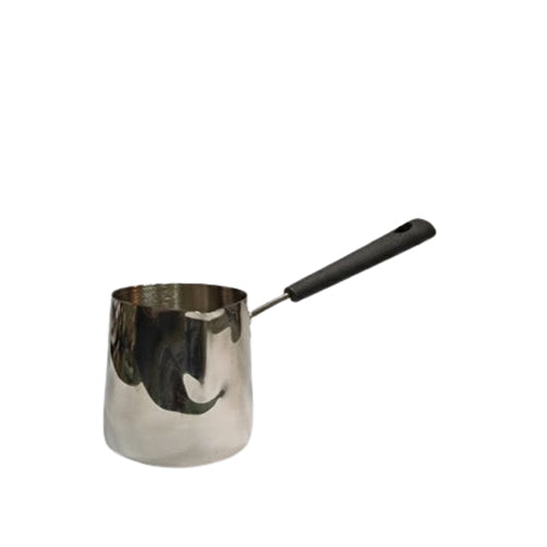 Polished Stainless Steel Saucepan / Milk Pot with Ergonomic Handle