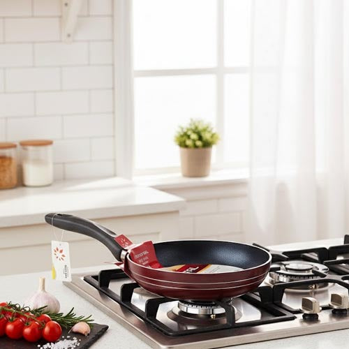 Durable Non-Stick Pan with Ergonomic Handle 16cm
