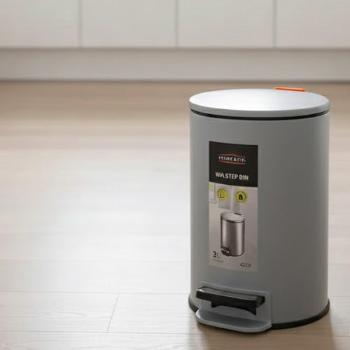 Homeatic 5 Liter Soft-Close Pedal Dustbin - Perfect for Small Spaces