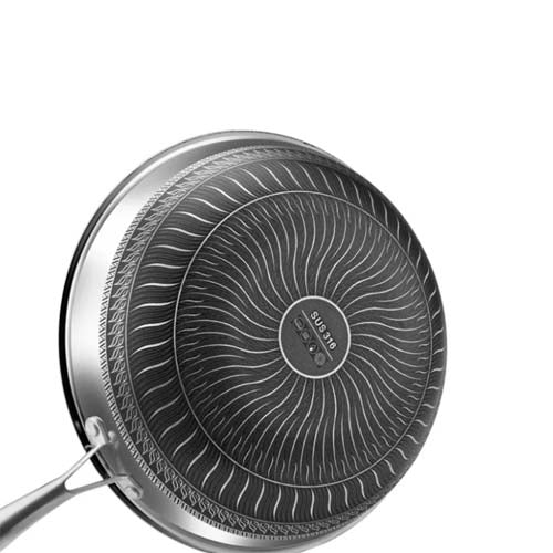 Flanek Honeycomb Fry Pan Premium Non-Stick Stainless Steel Frypan