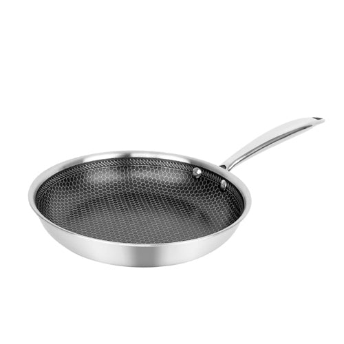Frypan Honeycomb Premium Non-Stick Stainless Steel Fry Pan
