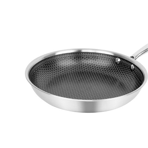 Frypan Honeycomb Premium Non-Stick Stainless Steel Fry Pan