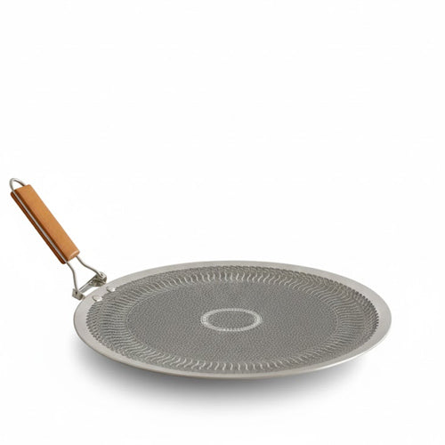 Classic Honeycomb Tawa (Griddle) with Ergonomic Wooden Handle