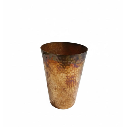 Hand-Hammered Pure Copper Water / Moscow Mule Glass