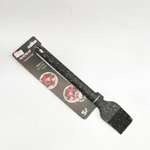 Shengya Silicone Oil Brush & Basting Brush | Non-Stick Marble-Effect Handle Pastry Brush | BBQ Grill & Kitchen Utensil
