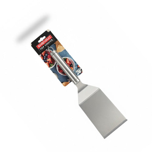 Shengya Stainless Steel Turner Spatula | Professional Pizza Lifter & Griddle Scraper