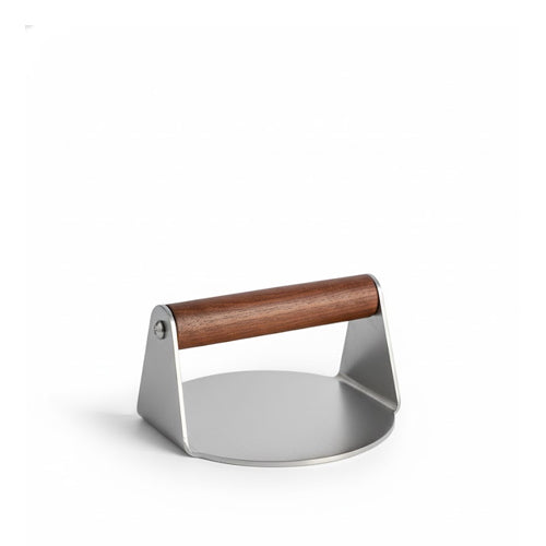 Heavy-Duty Stainless Steel Burger & Kebab Press | Professional Round Meat Patty Maker