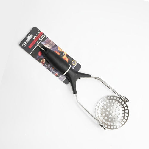 Innovative Rotary Potato Masher with Ergonomic Handle | Heavy-Duty Stainless Steel Food Masher