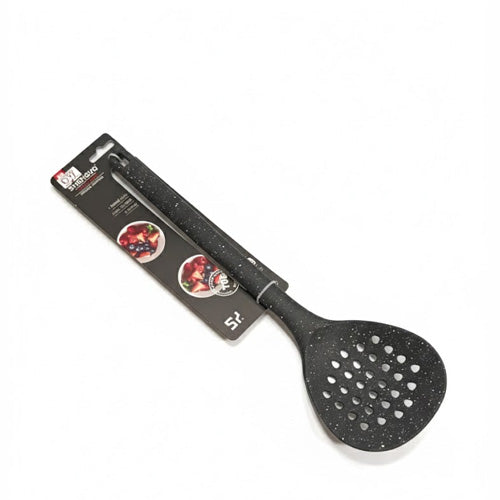 Shengya Silicone Skimmer Spoon & Slotted Ladle | Heat-Resistant Non-Scratch Cooking Utensil | Strainer Spoon for Frying & Serving