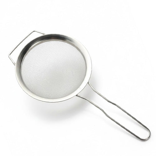 Stainless Steel Fine Mesh Strainer – Professional Kitchen Sieve for Flour, Oil, Quinoa & Pasta (Large Size)