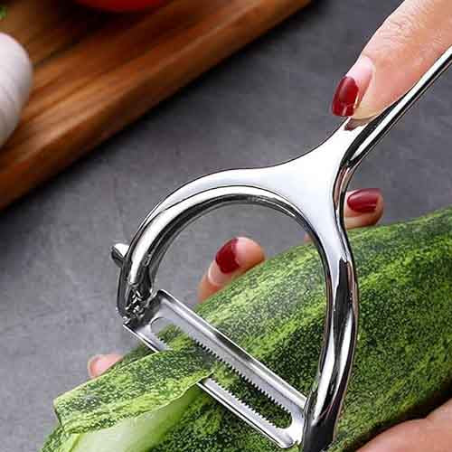 SHENGYA Premium Stainless Steel Vegetable Peeler – Wide Blade Y-Peeler for Fruit & Vegetable Prep
