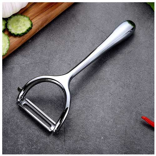 SHENGYA Premium Stainless Steel Vegetable Peeler – Wide Blade Y-Peeler for Fruit & Vegetable Prep