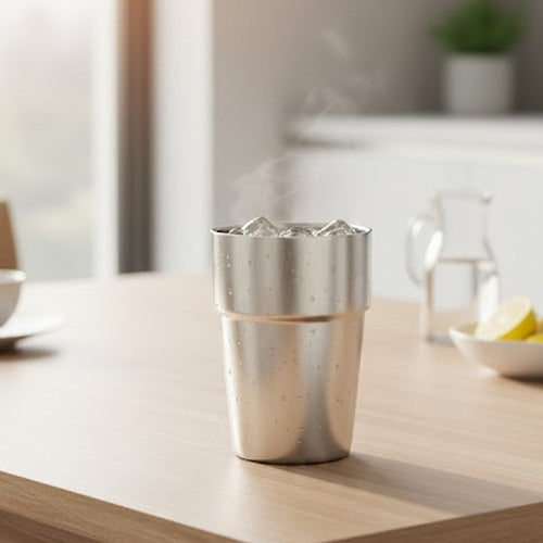 Double Wall Insulated Stainless Steel Tumbler | Premium Metal Drinking Cup for Hot & Cold Drinks