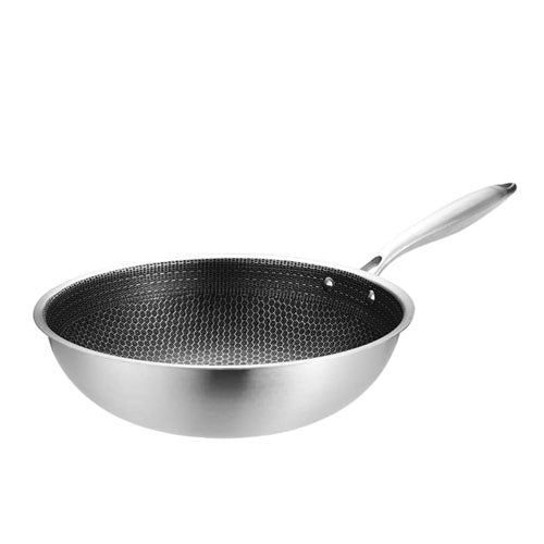 Professional Honeycomb Non-Stick Wok - Master the Art of Stir-Frying