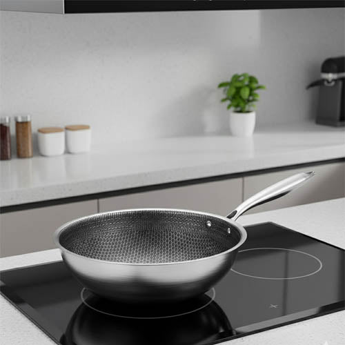 Professional Honeycomb Non-Stick Wok - Master the Art of Stir-Frying