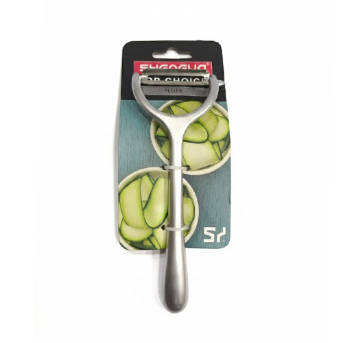 SHENGYA Premium Stainless Steel Vegetable Peeler – Wide Blade Y-Peeler for Fruit & Vegetable Prep