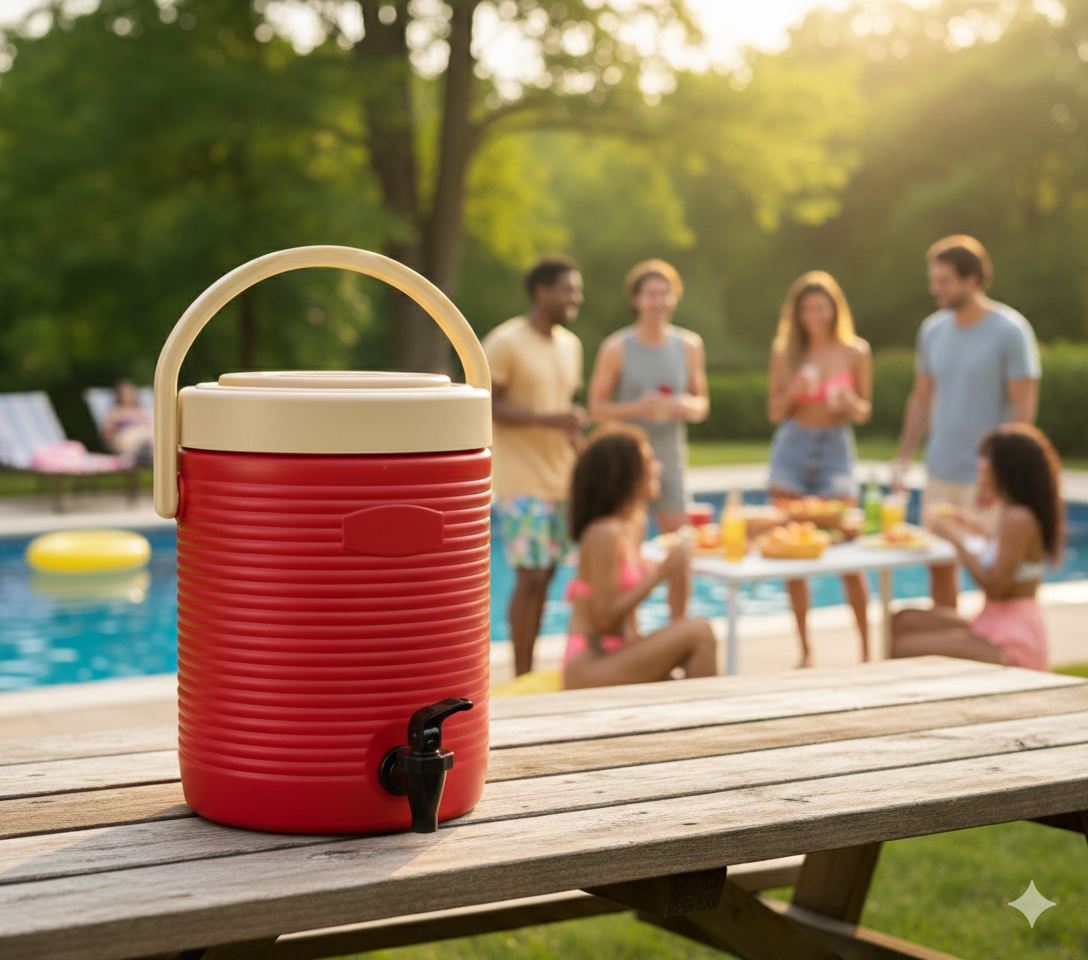 Portable Insulated Beverage / Water Cooler